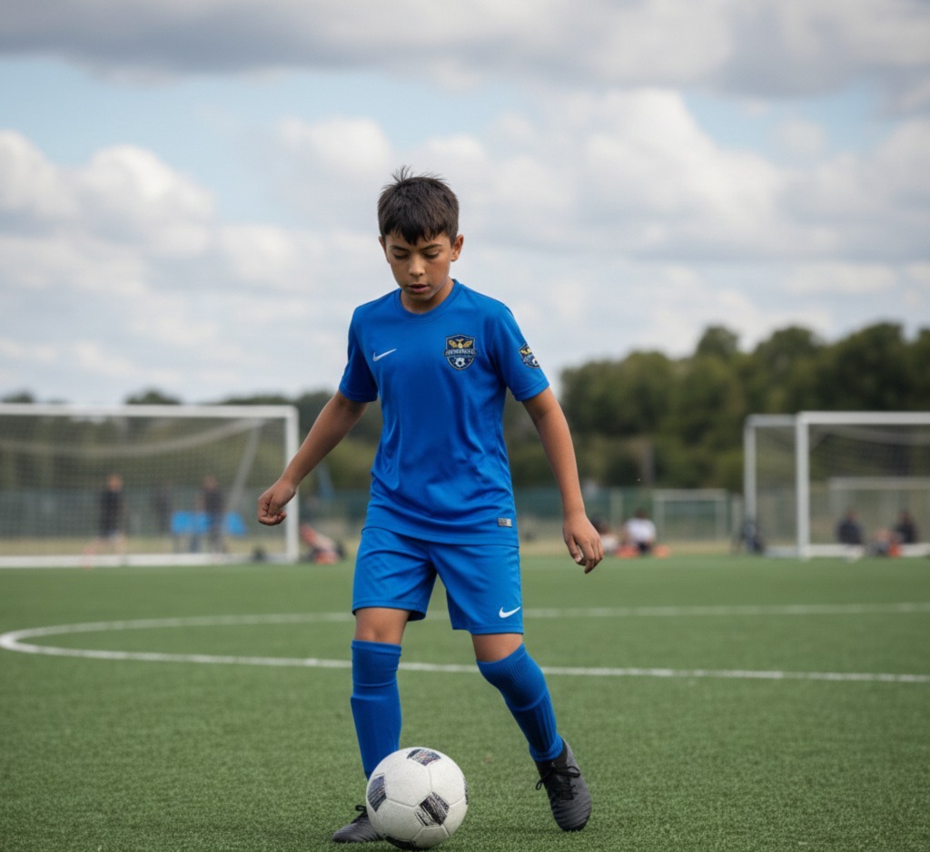 Community soccer fun